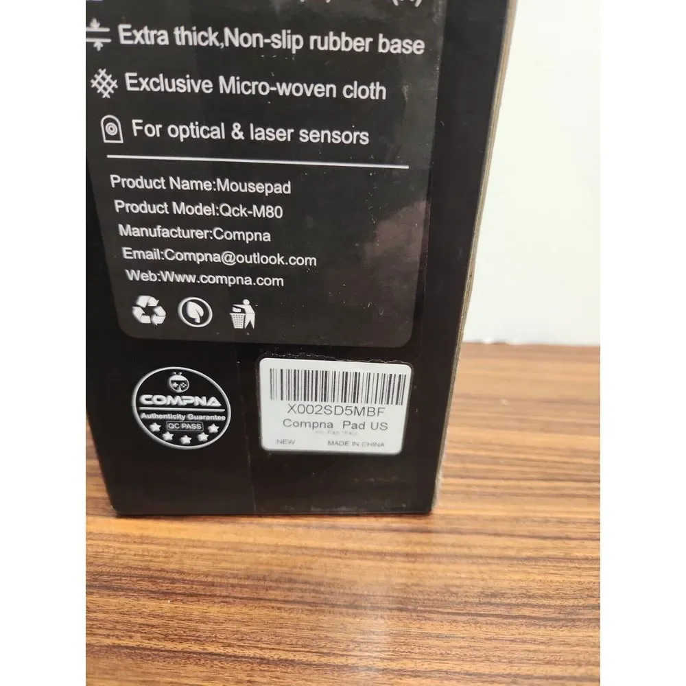 Mouse Pad, XXL Compna Qck-M80 35.75